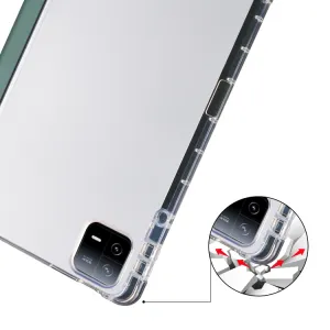 CRYSTAL Zaklápacie puzdro Xiaomi Pad 6S Pro tmavozelené