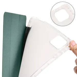 CRYSTAL Zaklápacie puzdro Xiaomi Pad 6S Pro tmavozelené