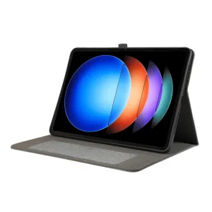 FABRIC Zaklápací kryt pre Xiaomi Pad 6S Pro čierny šedá