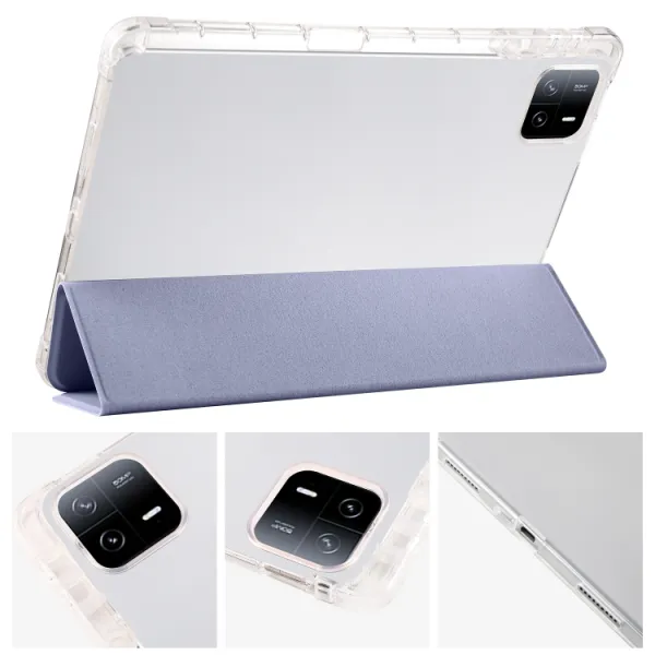 CRYSTAL Zaklápacie puzdro Xiaomi Pad 6S Pro svetlofialové