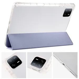 CRYSTAL Zaklápacie puzdro Xiaomi Pad 6S Pro svetlofialové