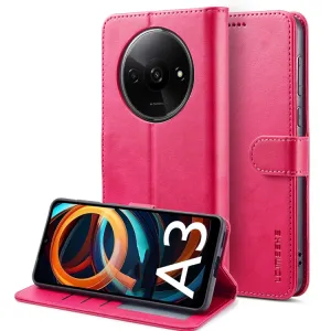 IMEEKE Peňaženkový obal pre Xiaomi Redmi A3 ružový