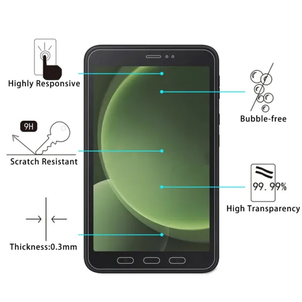 Tvrdené sklo pre tablet Samsung Galaxy Tab Active5