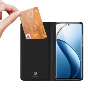 DUX Zaklápacie puzdro pre Realme 12 Pro 5G čierne