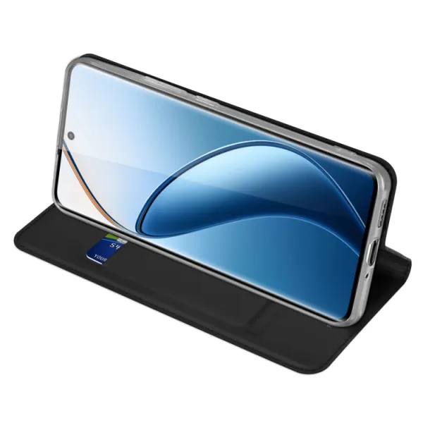 DUX Zaklápacie puzdro pre Realme 12 Pro 5G čierne