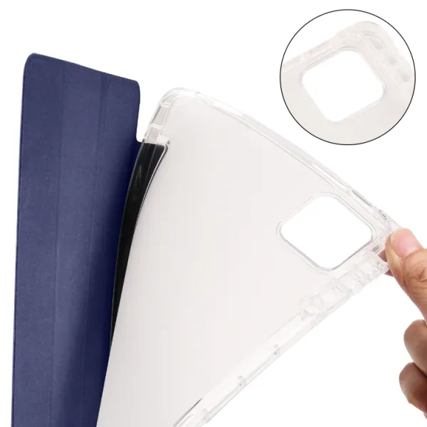 CRYSTAL Zaklápacie puzdro Xiaomi Pad 6S Pro tmavomodré