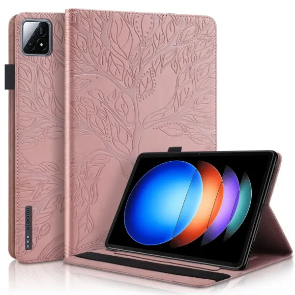 ART TREE Zaklápacie puzdro pre Xiaomi Pad 6S Pro ružové