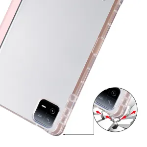 CRYSTAL Zaklápacie puzdro Xiaomi Pad 6S Pro ružové