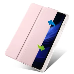 CRYSTAL Zaklápacie puzdro Xiaomi Pad 6S Pro ružové