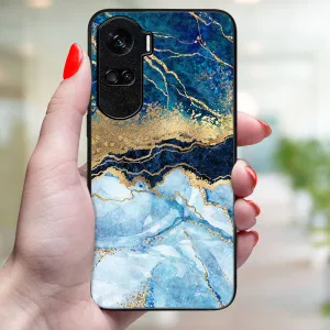 MY ART Ochranný kryt pre Honor 90 Lite 5G BLUE MARBLE (141)