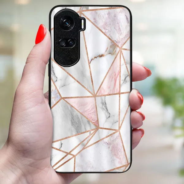 MY ART Ochranný kryt pre Honor 90 Lite 5G PINK MARBLE (143)