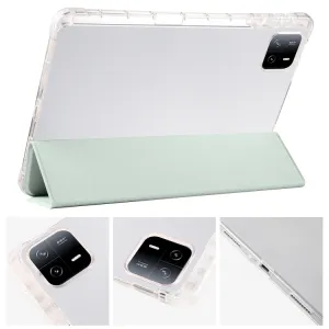 CRYSTAL Zaklápacie puzdro Xiaomi Pad 6S Pro svetlozelené