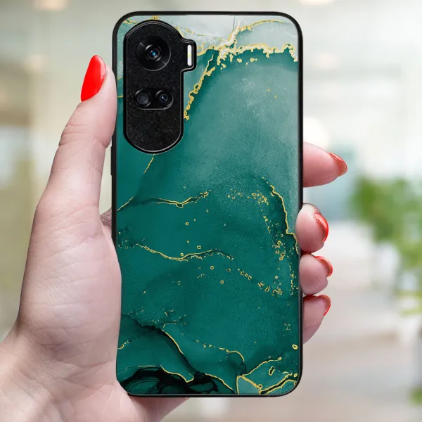 MY ART Ochranný kryt pre Honor 90 Lite 5G GREEN MARBLE (145)