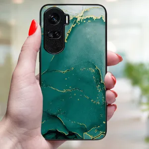 MY ART Ochranný kryt pre Honor 90 Lite 5G GREEN MARBLE (145)