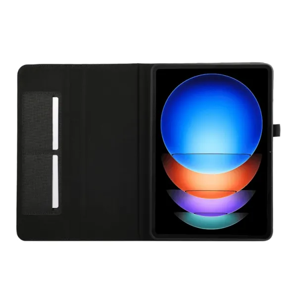 FABRIC Zaklápací kryt pre Xiaomi Pad 6S Pro čierny