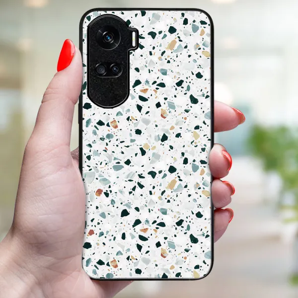 MY ART Ochranný kryt pre Honor 90 Lite 5G GREY TERRAZZO (163)