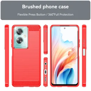 FLEXI TPU Ochranný kryt Oppo A79 5G červený