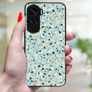 MY ART Ochranný kryt pre Honor 90 Lite 5G BLUE TERRAZZO (164)