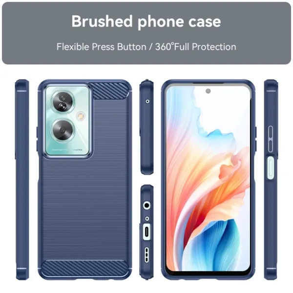FLEXI TPU Ochranný kryt Oppo A79 5G modrý