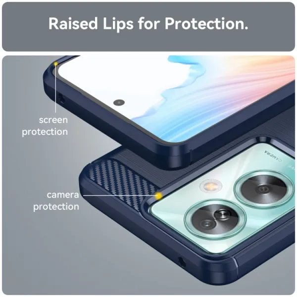 FLEXI TPU Ochranný kryt Oppo A79 5G modrý