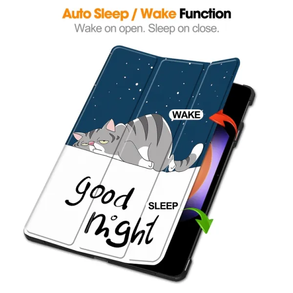 ART Zaklápacie puzdro pre Xiaomi Pad 6S Pro LAZY CAT