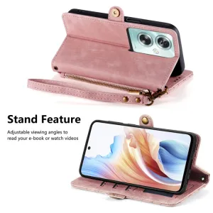 GEOM Peňaženkové puzdro pre Oppo A79 5G ružové