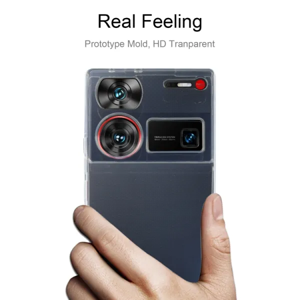 TPU Silikónový kryt pre Nubia Z60 Ultra priehľadný