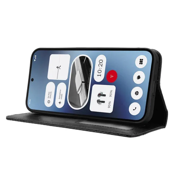 BUSINESS Peňaženkový kryt pre Nothing Phone 2a / (2a) Plus čierny