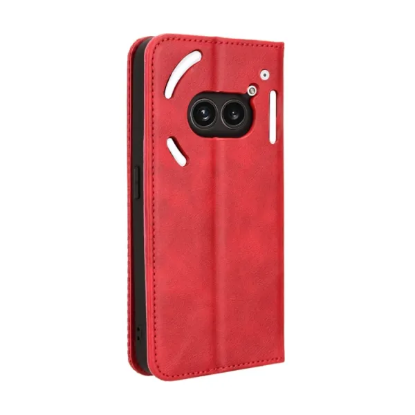 BUSINESS Peňaženkový kryt pre Nothing Phone 2a / (2a) Plus červený