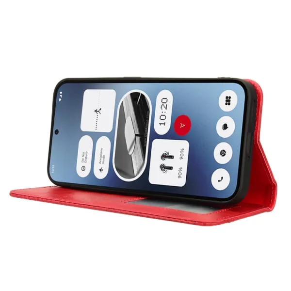 BUSINESS Peňaženkový kryt pre Nothing Phone 2a / (2a) Plus červený