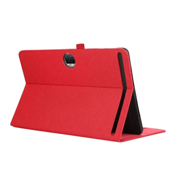 FABRIC Zaklápací kryt pre Honor Pad 9 červený