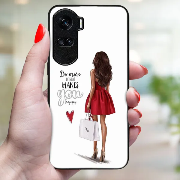 MY ART Ochranný kryt pre Honor 90 Lite 5G RED DRESS (137)