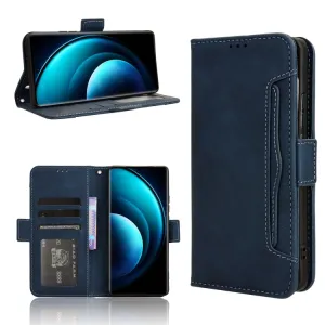 SLOT Peňaženkový obal pre Vivo X100 Pro 5G modrý