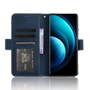 SLOT Peňaženkový obal pre Vivo X100 Pro 5G modrý