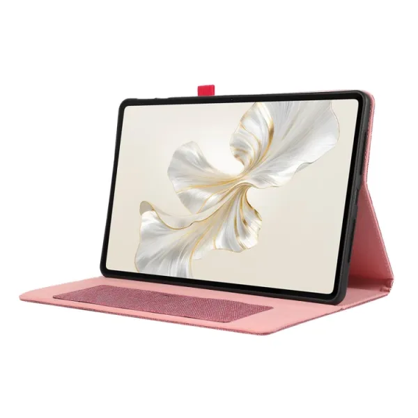 FABRIC Zaklápací kryt pre Honor Pad 9 ružový