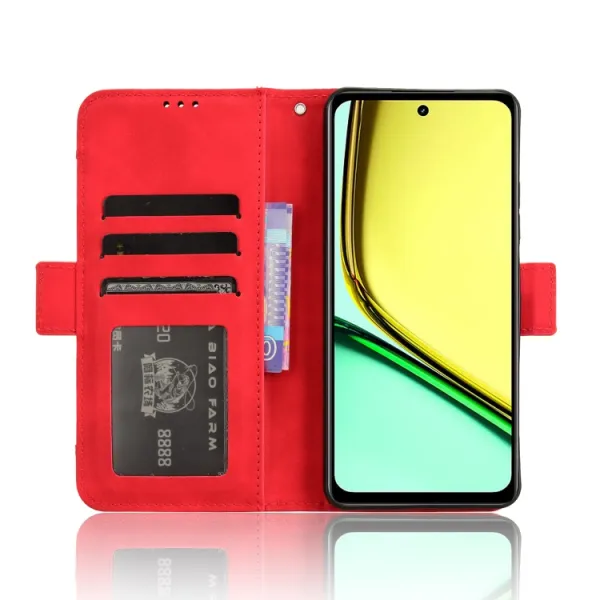 SLOT Peňaženkový obal pre Realme C67 červený