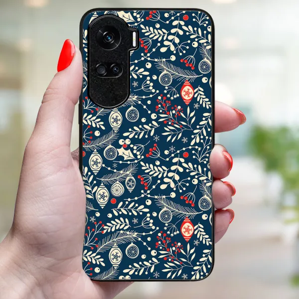 MY ART Kryt s vianočným dizajnom Honor 90 Lite 5G MISTLETOE (070)