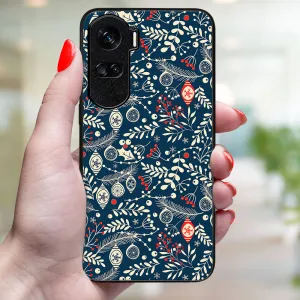 MY ART Kryt s vianočným dizajnom Honor 90 Lite 5G MISTLETOE (070)