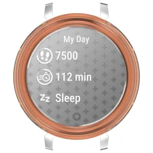 TPU HALF COVER Kryt pre Garmin Lily 2 oranžový