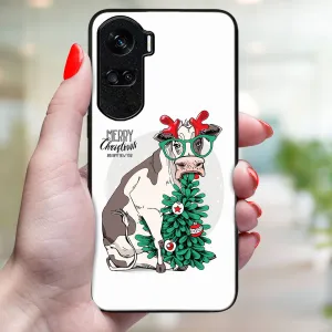 MY ART Kryt s vianočným dizajnom Honor 90 Lite 5G MERRY CHRISTMAS (074)