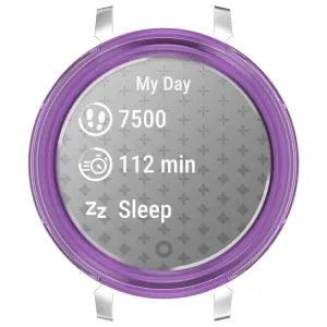 TPU HALF COVER Kryt pre Garmin Lily 2 fialový