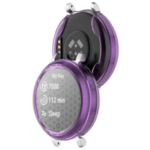 TPU HALF COVER Kryt pre Garmin Lily 2 fialový
