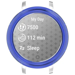 TPU HALF COVER Kryt pre Garmin Lily 2 modrý