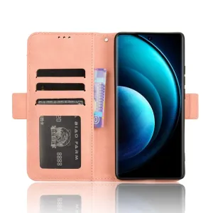 SLOT Peňaženkový obal pre Vivo X100 Pro 5G ružový