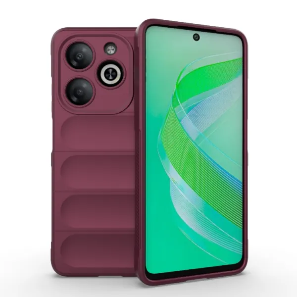 STEPS Ochranný kryt pre Infinix Smart 8 bordový