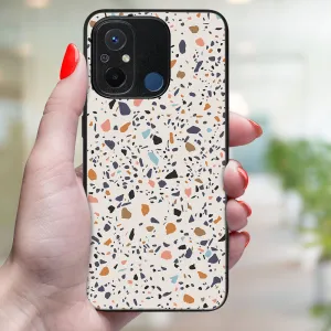 MY ART Ochranný kryt pre Xiaomi Redmi 12C BEIGE TERRAZZO (162)