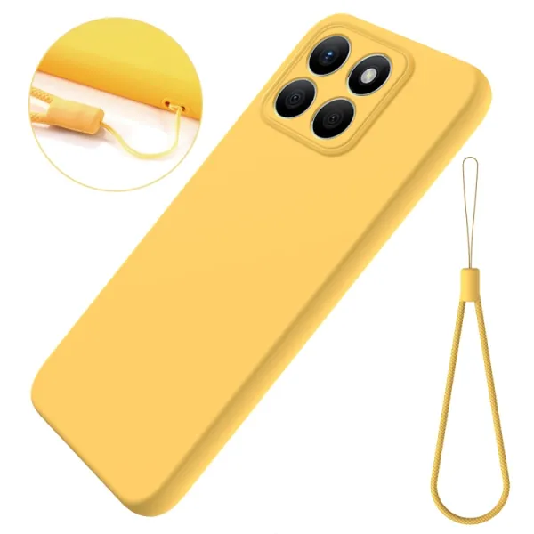 RUBBER Ochranný obal pre Honor X8b žltý