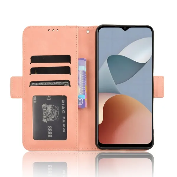 SLOT Peňaženkový obal pre ZTE Blade A54 ružový