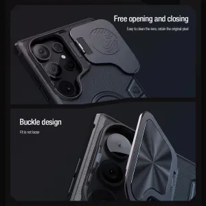 NILLKIN ARMOR PROP Kryt pre Samsung Galaxy S24 Ultra 5G čierny