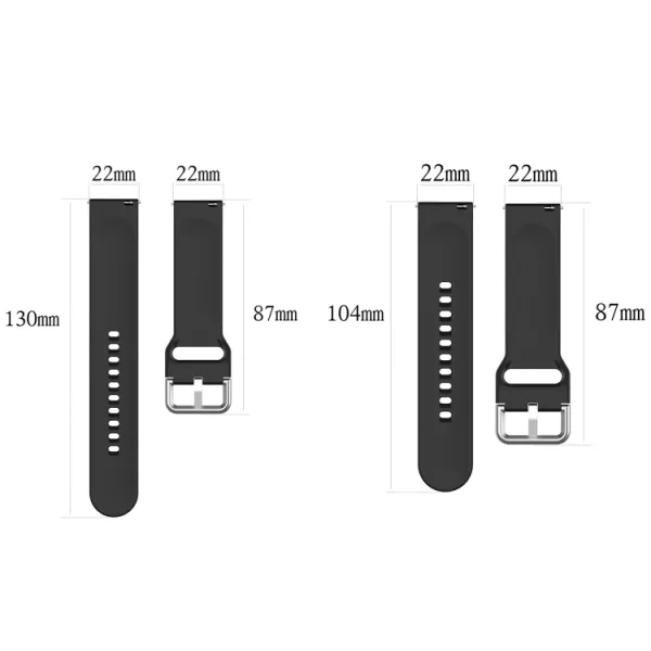 SILICONE Vymeniteľný remienok pre CMF Watch Pro biely